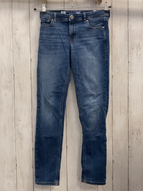 Jack & Jones  Hose  Gr. 152  blau Jeans Bund verstellbar 