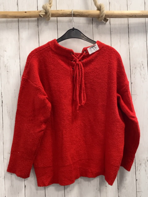 zara Pullover Gr. S rot Strick