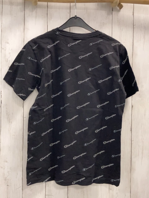 Champion  T-Shirt  Gr. 158/164  schwarz grau weiße Schrift 