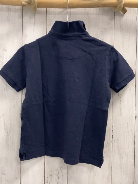 Zara  T-Shirt  Gr. 122  blau Polokragen 