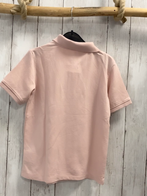 H&M T-Shirt  Gr. 122  rosa Polokragen Reißverschluss 