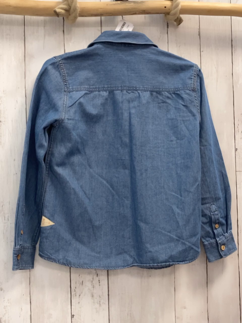 Mango  Hemd  Gr. 140  blau Jeans 