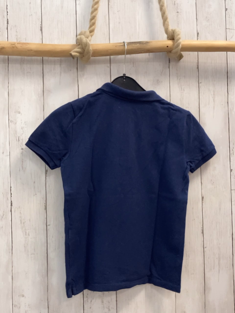 Zara  T-Shirt  Gr. 128  blau Polokragen 