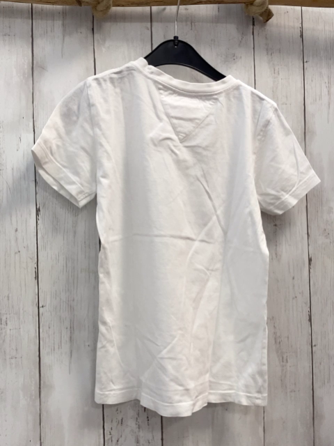 Tommy Hilfiger  T-Shirt  Gr. 140  weiß blaue Schrift 