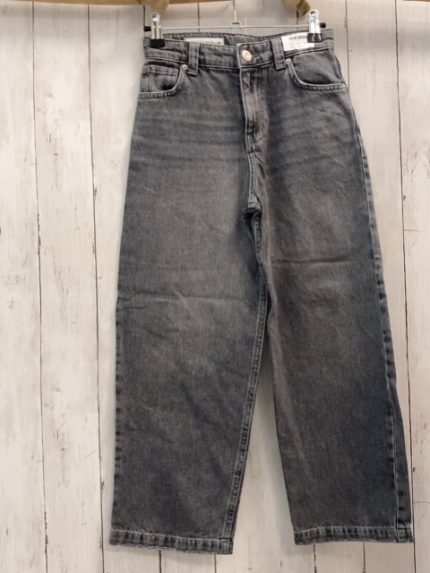 Zara  Hose  Gr. 134  grau Jeans Bund verstellbar 