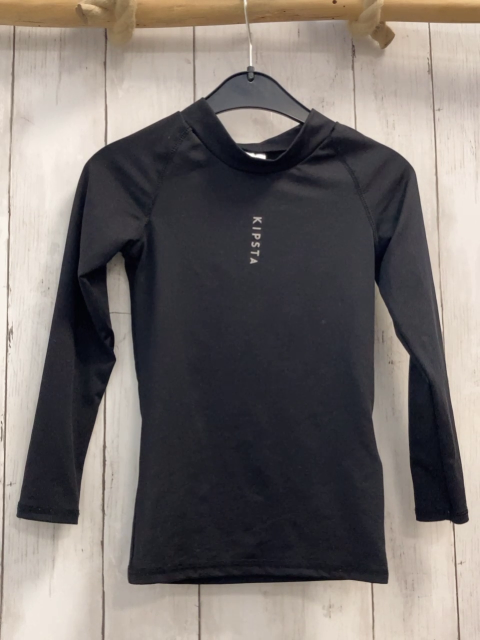 Decathlon  Sportshirt lang  Gr. 116  schwarz 