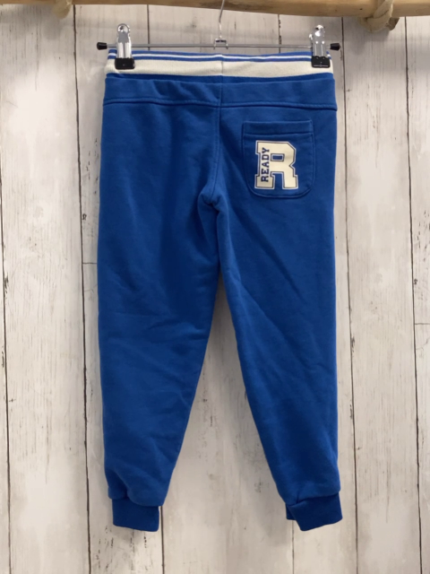 Okaidi Jogginghose  Gr. 104  blau weißer Bund weiße Schrift 