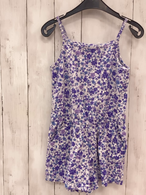 Name it  Playsuit  Gr. 128  flieder lila weiße Blumen 