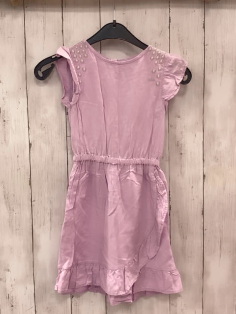 IkkS  Kleid  Gr. 116  heller fliederton Rüschen 