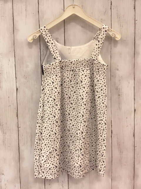 IKKs  Kleid  Gr. 110  weiß schwarze Kringel + schwarz weiß  + Glitzeroberteil 