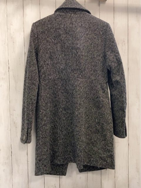 Mexx  Mantel  Gr. 40  schwarz grau gemustert große Knöpfe 