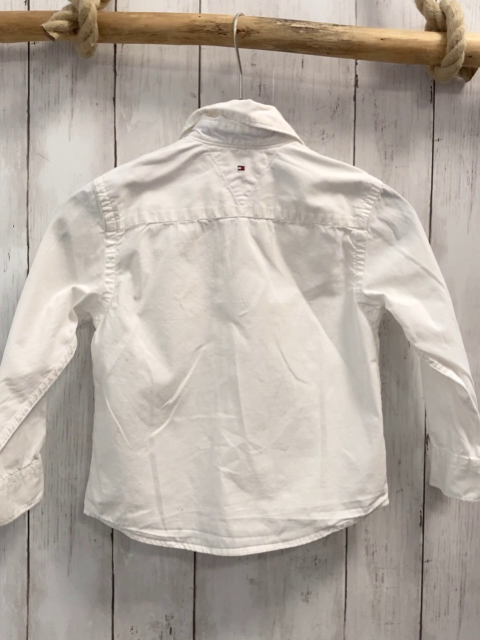 Tommy Hilfiger  Hemd  Gr. 98  weiß