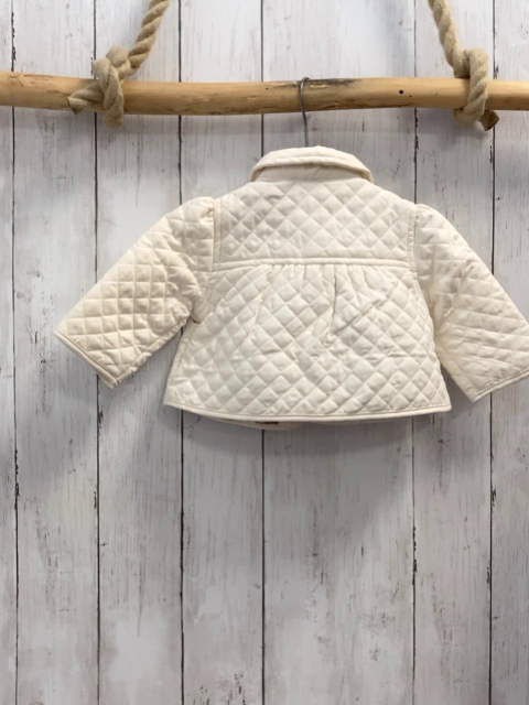 GAP  Jacke  Gr. 68  creme Rauten 