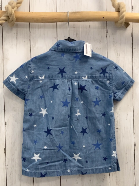 Tommy Bahamas  Sommerhemd  Gr. 92  blau Jeans Sterne 