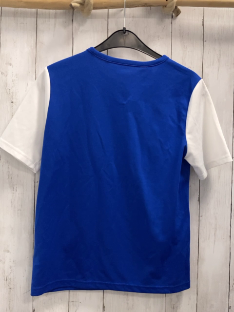Adidas  Sportshirt  Gr. 164  hellblau weiße Ärmel 