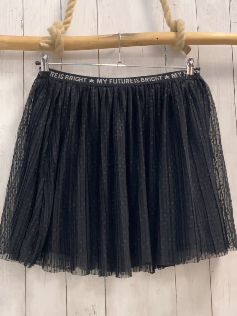 staccato  Rock  Gr. 164/170  schwarz crincled graue Punkte 