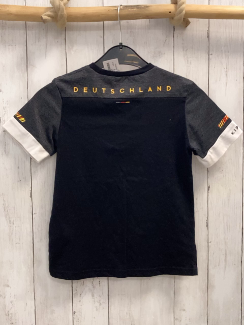 Decathon  T-Shirt Gr. 134  schwarz grau weiß Deutschland