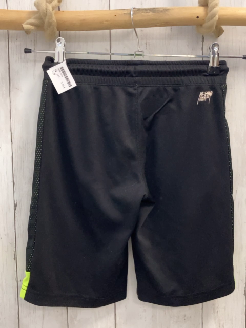   Sportshorts  Gr. 140  schwarz mit Netz + hellgrün 