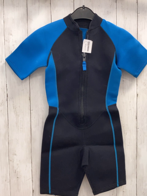   Neoprenoverall Gr. 134/140  schwarz hebllau 