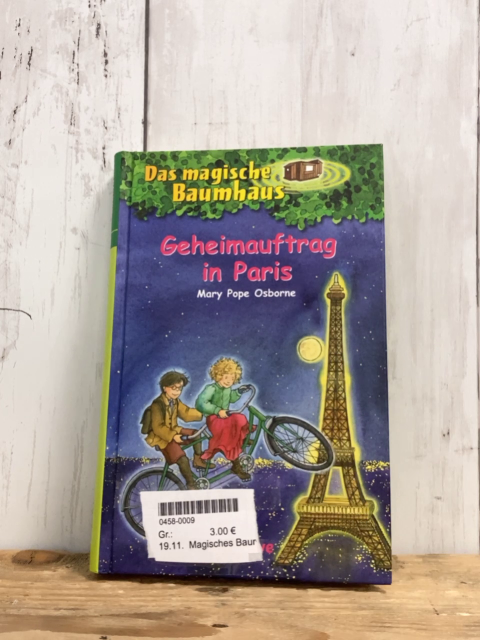 Magisches Baumhaus  Buch Geheimauftrag in Paris 