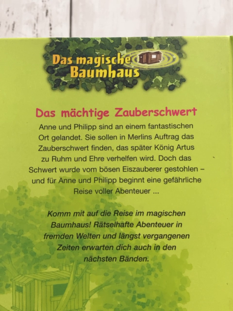 Magisches Baumhaus  Buch Das mächtige Zauberschwart 