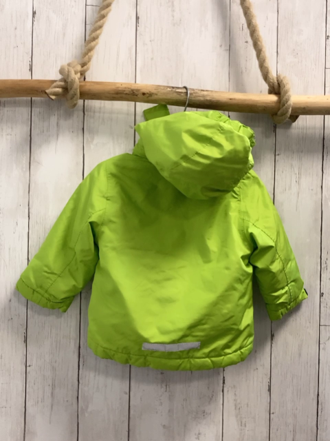   Winterjacke  Gr. 74  hellgrün blaues Fleecefutter 