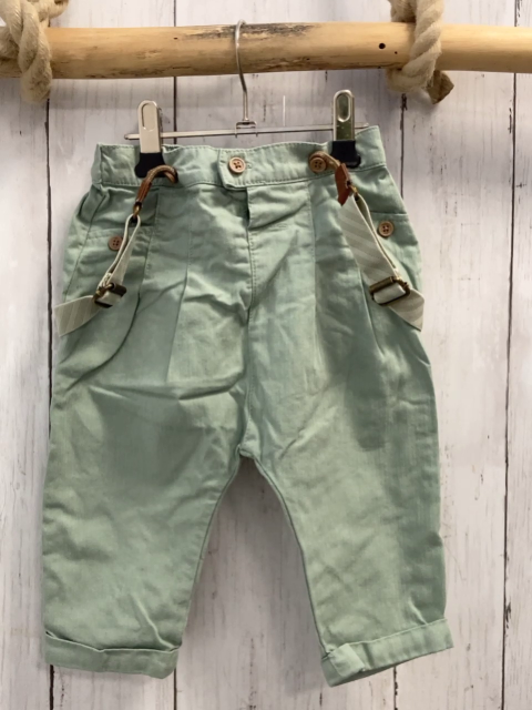 2tlg Next  Hose mit Hosenträgern  Gr. 74  mint 