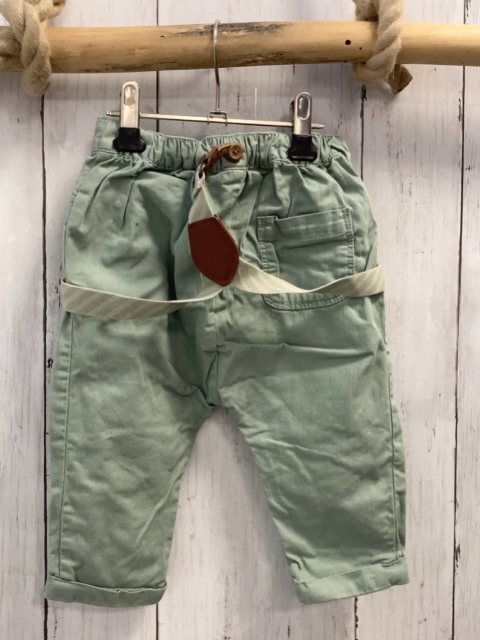 2tlg Next  Hose mit Hosenträgern  Gr. 74  mint 