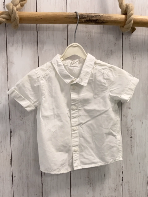 H&M  Sommerhemd  Gr. 68  weiß 