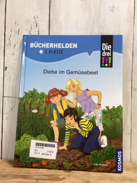 die drei !!! Buch Diebe im Gemüsebeet