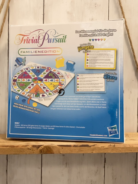 neu  Spiel  Trivial Pursuit Familienedition 