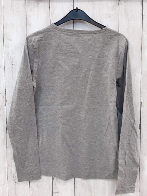  Langarmshirt Gr. 158  grau Pferde