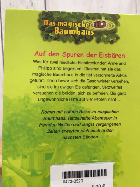 das magische Baumhaus Buch Auf den Spuren der Eisbären