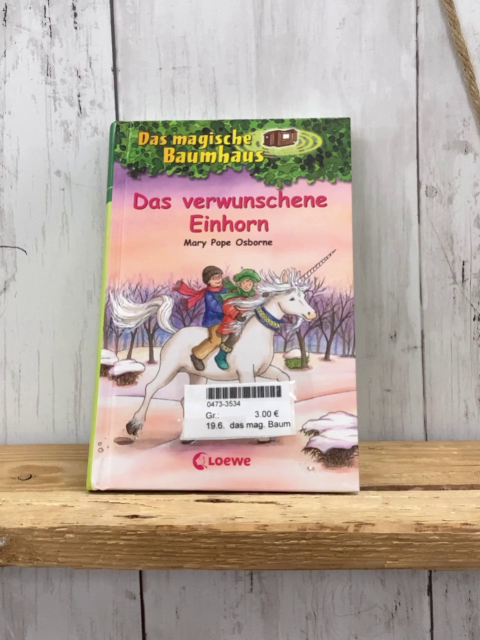 das magische Baumhaus Buch das verwunschene Einhorn