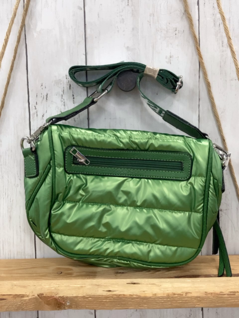 neu Tasche grün metalic 