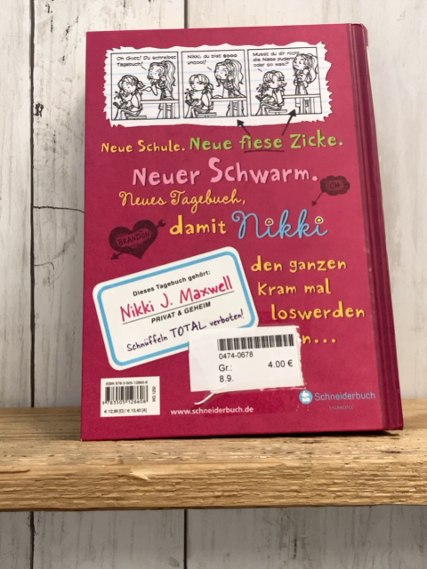   Buch Dork Diaris Nikkis nicht ganz so fabelhafte Welt 