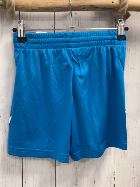 Hummel  Sportshorts  Gr. 122/128  hellblau weiße Zackenstreifen 