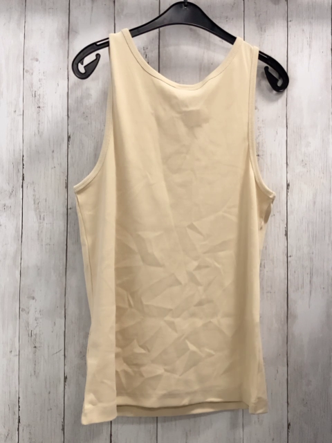 neu H&M  U-Hemd Gr. L  beige Rippen 