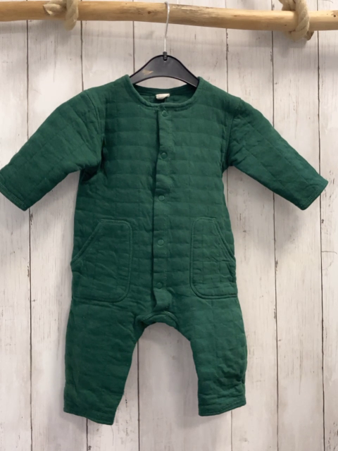 H&M  Overall Gr. 80  grün Struktur 