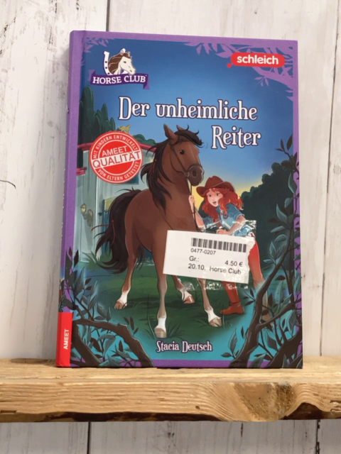 Horse Club  Buch Der unheimliche Reiter 