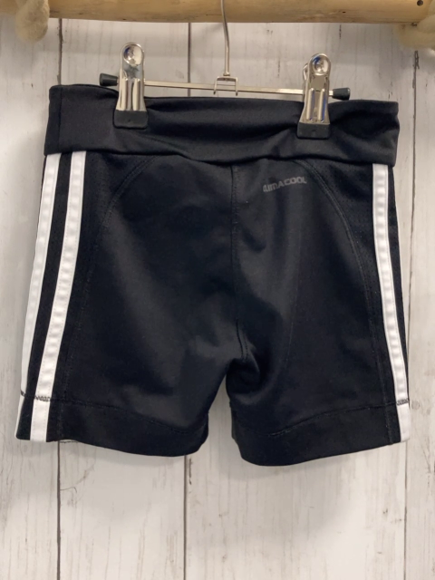 Adidas  Sportradler  Gr. 116  schwarz weiße Seitenstreifen 