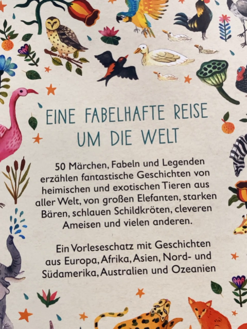   Buch Tiergeschichten rund um die Welt 