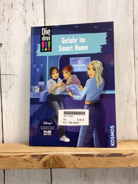 Die drei!!!  Buch Gefahr im Smart Home 