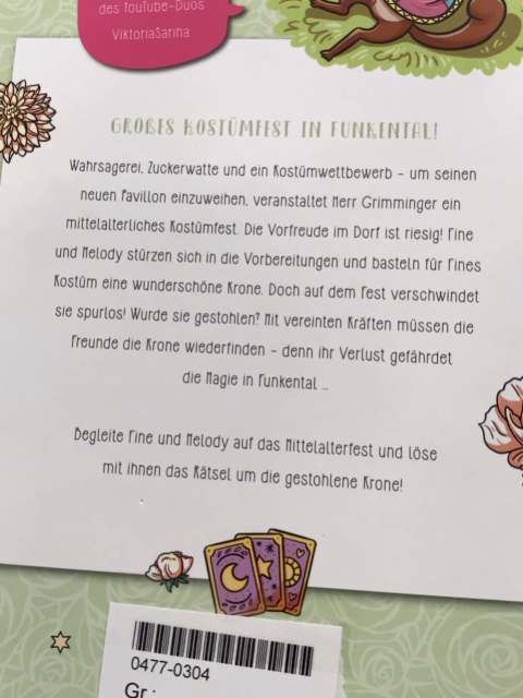   Buch Abenteuer vom Rosenhof: Die gestohlene Krone 