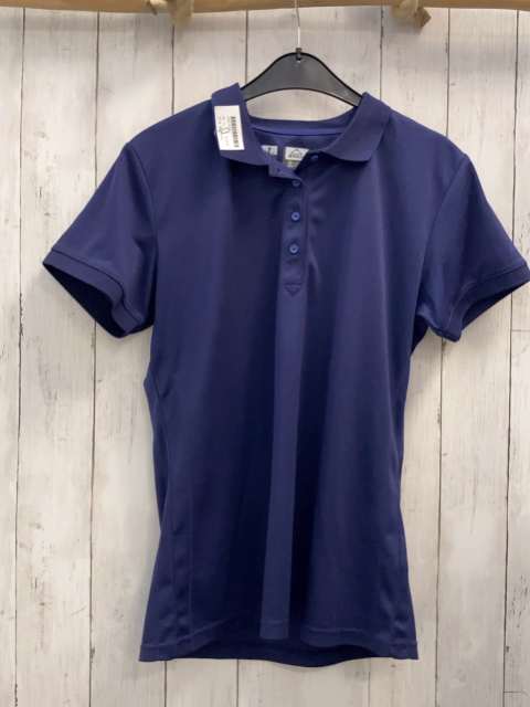 McKinley  Sportshirt Gr. L  blau Polokragen Knopfleiste 