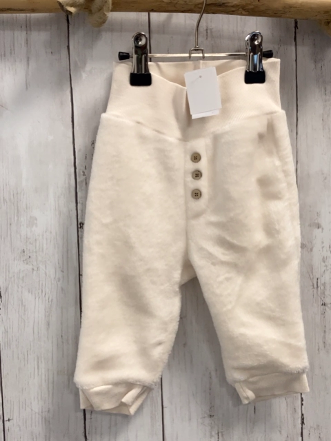   Jogginghose  Gr. 68  creme Plüsch 
