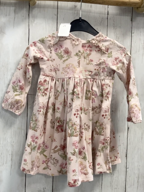 Next  Kleid  Gr. 86  rosa Blumen 