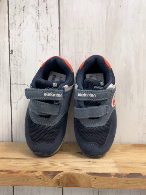 Elefanten  Schuhe  Gr. 22  blau orange weiß 