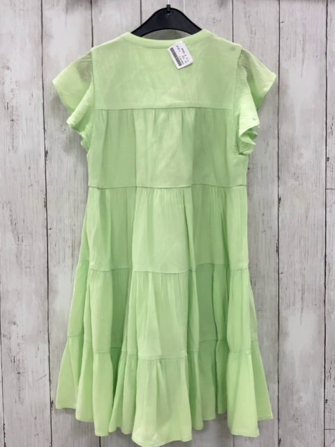 S´ Oliver  Kleid  Gr. 122  hellgrün Struktur 