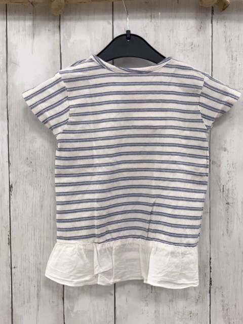Tom Tailor  T-Shirt  Gr. 86  weiß blaue Streifen Herz 
